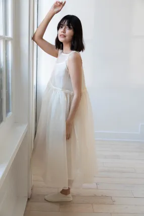 RB by Runaway Bicycle | Silk Organza Anna Dress in Cream