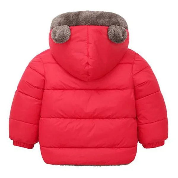Red Kids Puffer Jacket