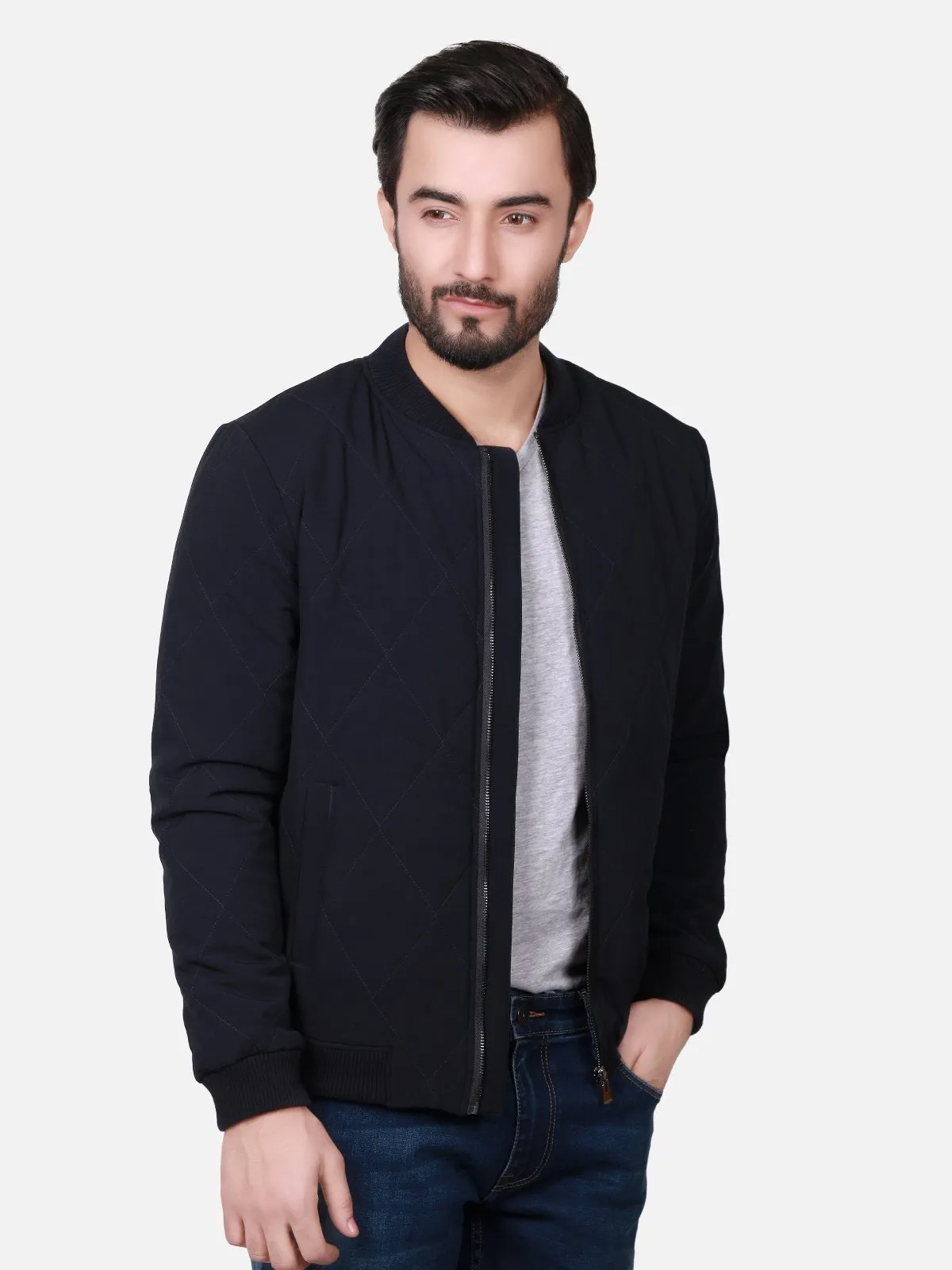 Regular Fit Bomber Jacket - FMTJ17-39037