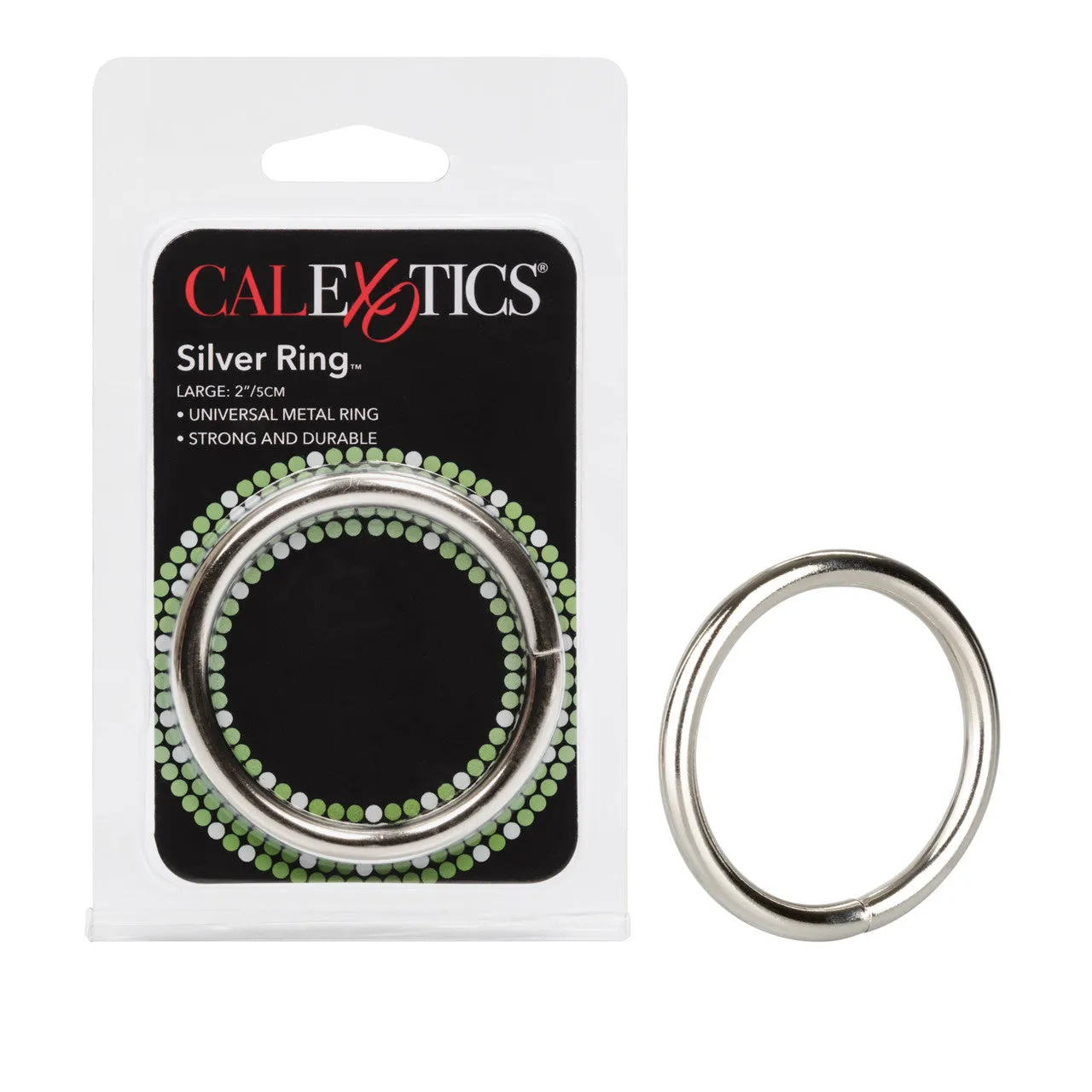 Rings! Silver Cock Ring - Large