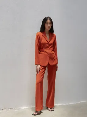 'Rust' Cotton Suit Set