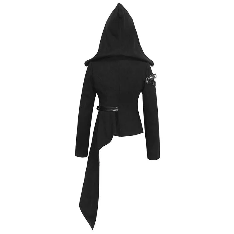 'Sangoma' Punk Zip-Up Hooded Jacket