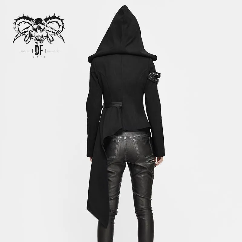 'Sangoma' Punk Zip-Up Hooded Jacket