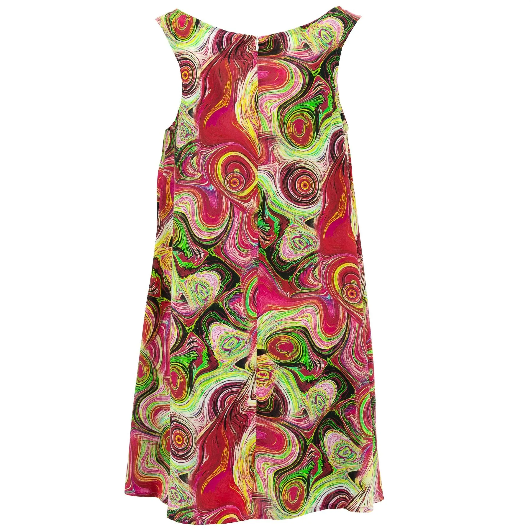Shift Shaper Dress - Paint Swirls