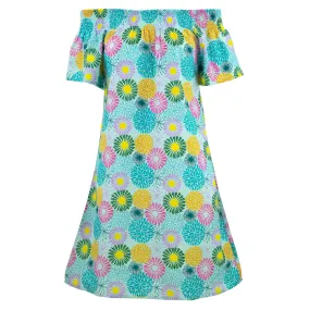 Shirred Comfy Dress - Dandelion
