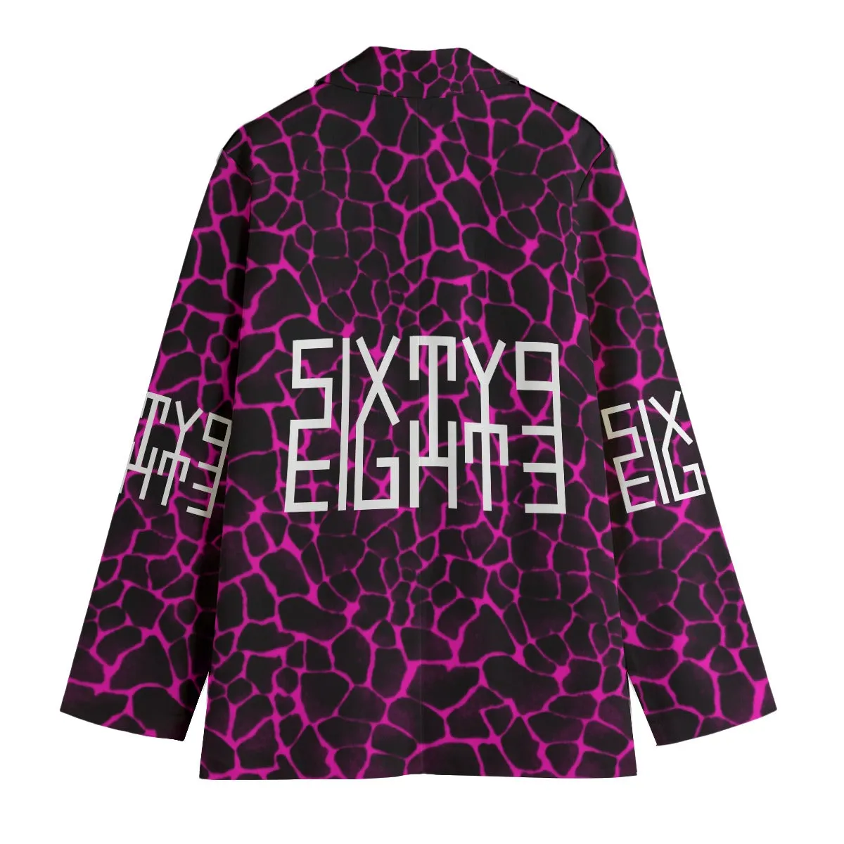Sixty Eight 93 Logo White Women's Leisure Blazer #8