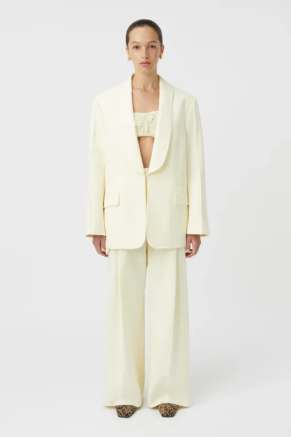 Solange Blazer Lemon