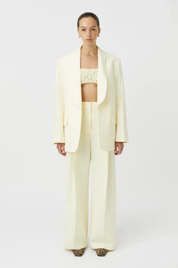 Solange Blazer Lemon