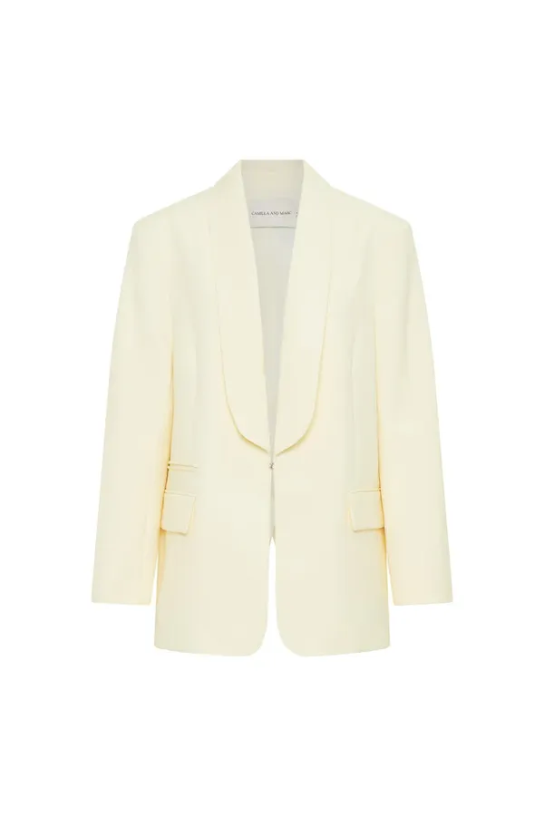Solange Blazer Lemon