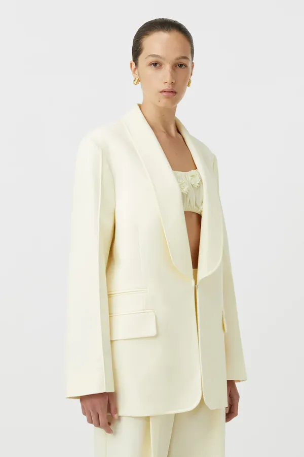 Solange Blazer Lemon