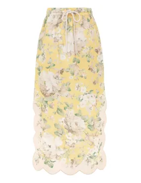 SPECIAL ORDER Acacia Scallop Midi Skirt