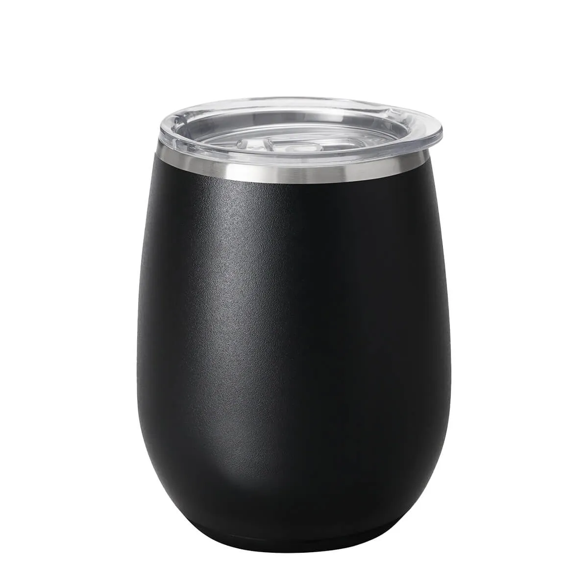 Swig 14 Oz Stemless Custom Wine Cups, Black