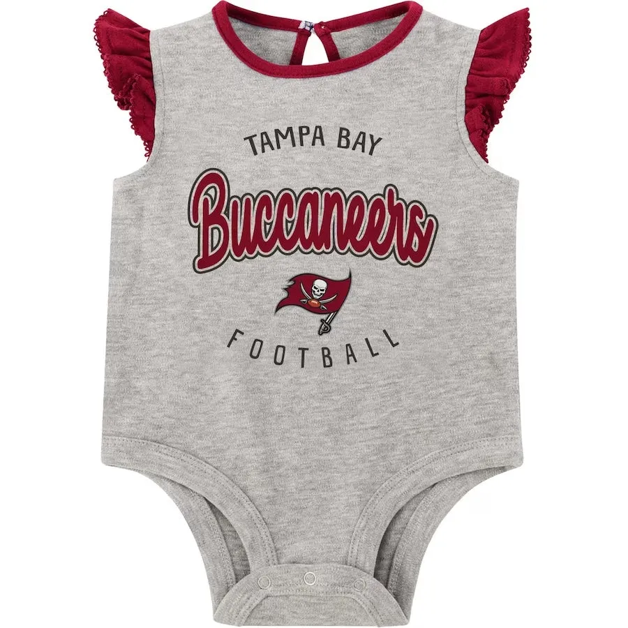 Tampa Bay Buccaneers Infant All Dolled Up Creeper, Tutu & Bootie Set