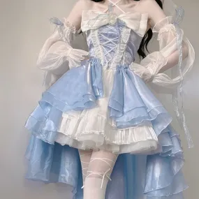 The Sailor's Mermaid Bride         Dress Kawaii Academia Y2K Cottagecore Coquette Fairycore Dollette Princesscore