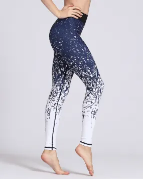 Tree Branch Silhouette Leggings