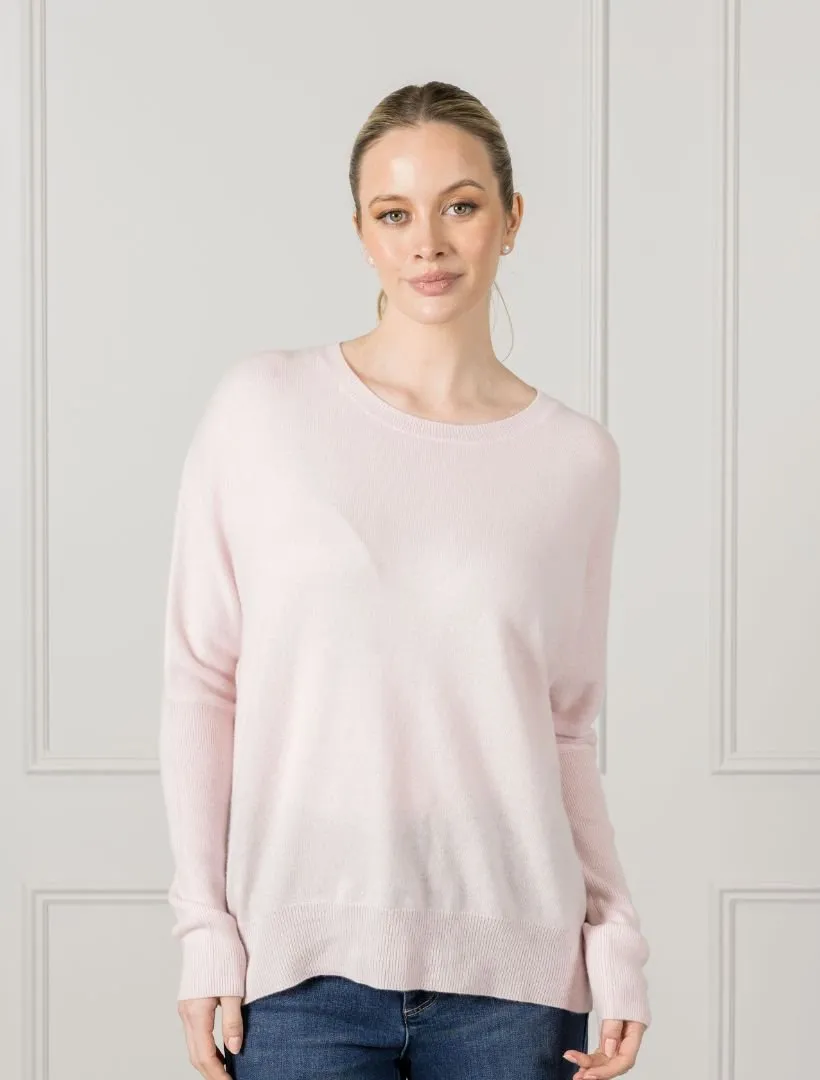 Vanessa Cashmere Jumper Parfait Pink