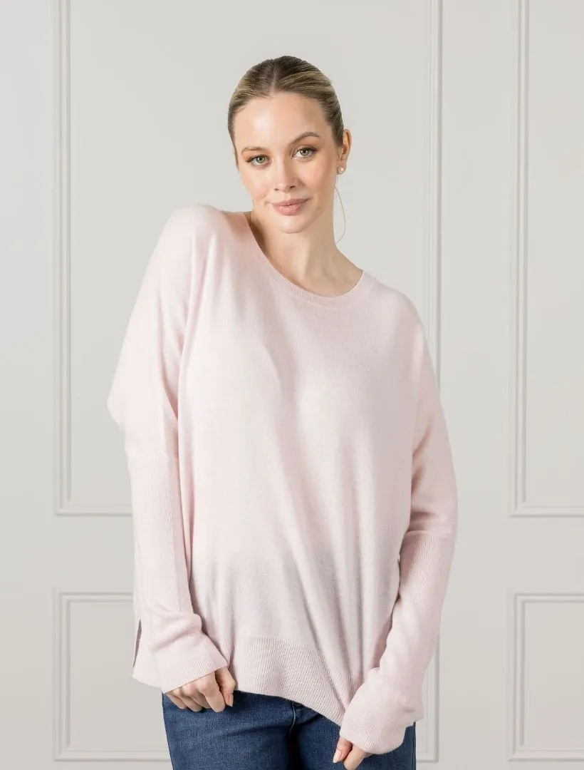 Vanessa Cashmere Jumper Parfait Pink