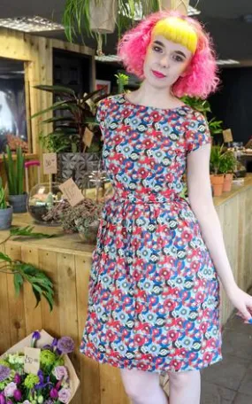 Vinyl Record Retro dress