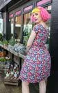 Vinyl Record Retro dress