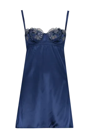 Violet Cupped Slip Dress