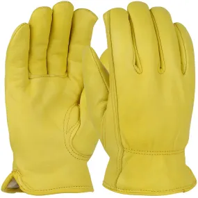 West Chester 9920KT/XL Premium Top Grain Deerskin Leather Drivers Glove with 3M Thinsulate Lining - Keystone Thumb
