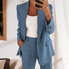 Women Long Sleeve Blazer
