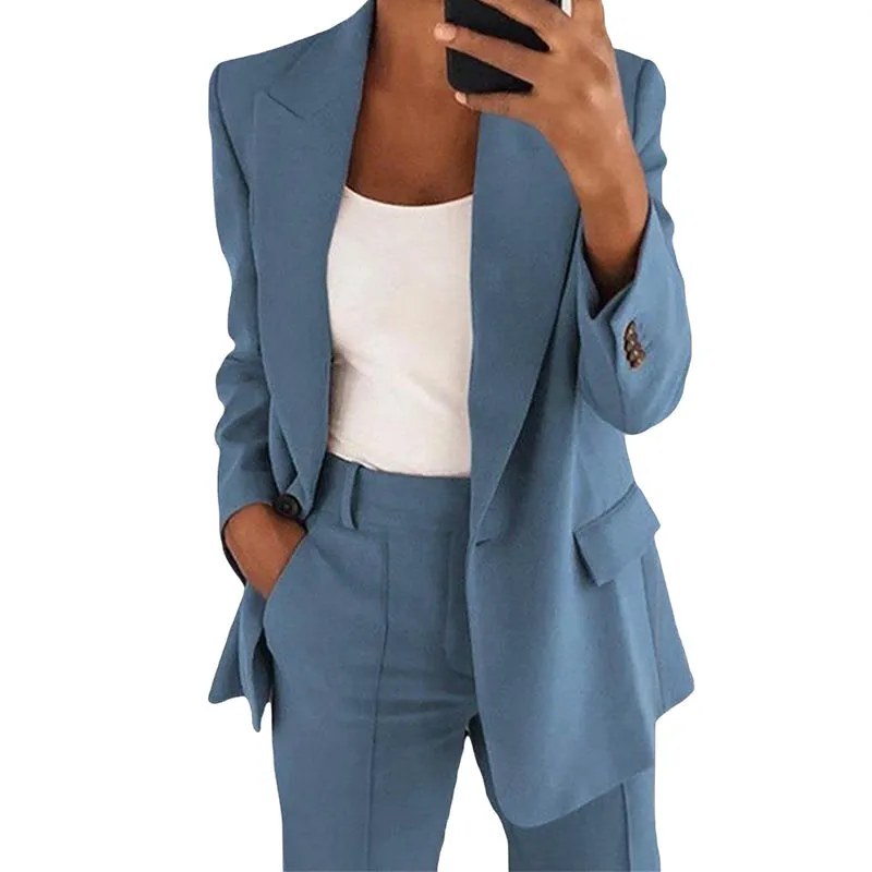 Women Long Sleeve Blazer