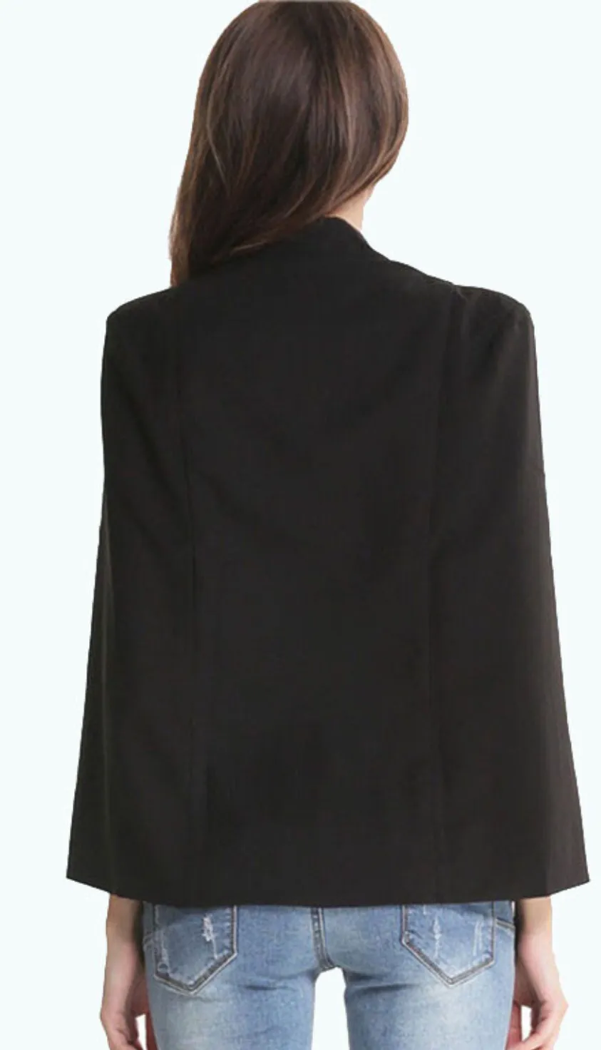 Women's Cape Split Sleeve Blazer