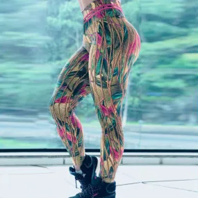 Women's Polyester Fitness Leggings