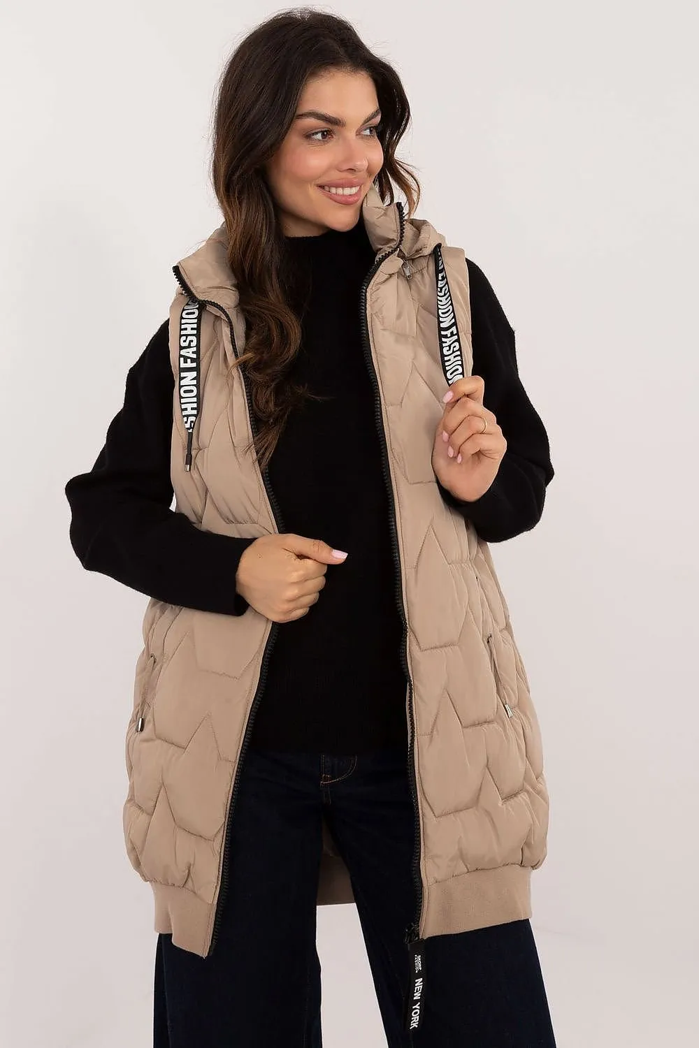 Women's quilted vest