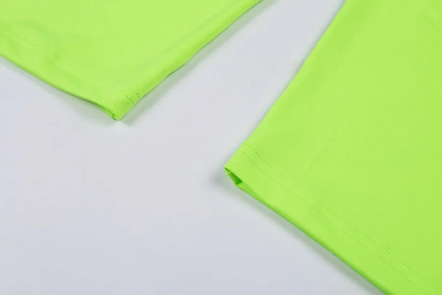Women's Summer Strapless Hollow Out Fluorescence Skinny Fitness Bodysuit